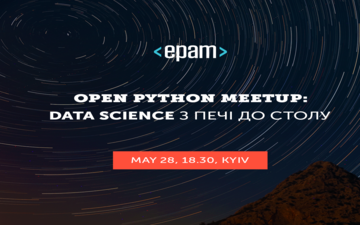 Buy tickets to EPAM Open Python Community Meetup: 