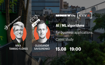 Buy tickets to Kyiv AI 5.0: AI / ML algorithms for business applications. Cases study: 
