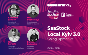 Buy tickets to SaaStock Local Kyiv 3.0: Going Upmarket: 