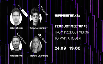 Kupić bilety na UNIT.Product Meetup #3 | From Product Vision to MVP: A Toolkit: 